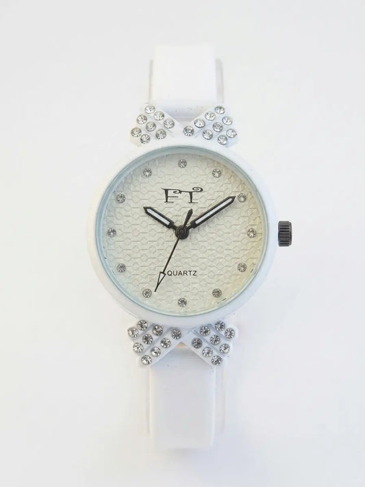 Luxury Rhinestone Bow Women's Quartz Watch | MKWISEHUB MKWISEHUB